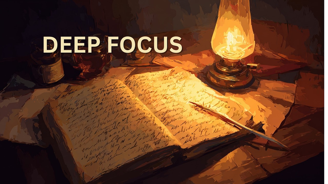 Focus Music for Deep Work — Old World Scholar Desk Session
