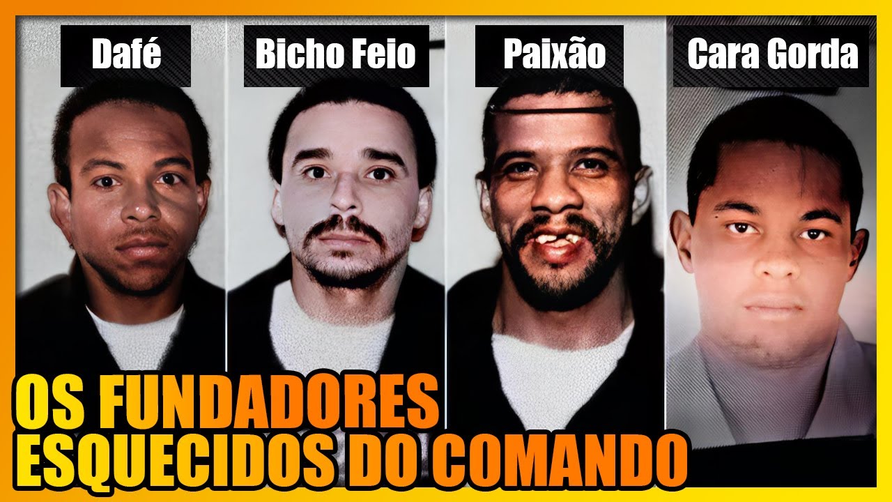 A FUNDAÇÃO DO C0MAND0 E O DESTINO DE DAFÉ, PAIXÃO, BICHO FEIO ESQUISITO E CARA GORDA