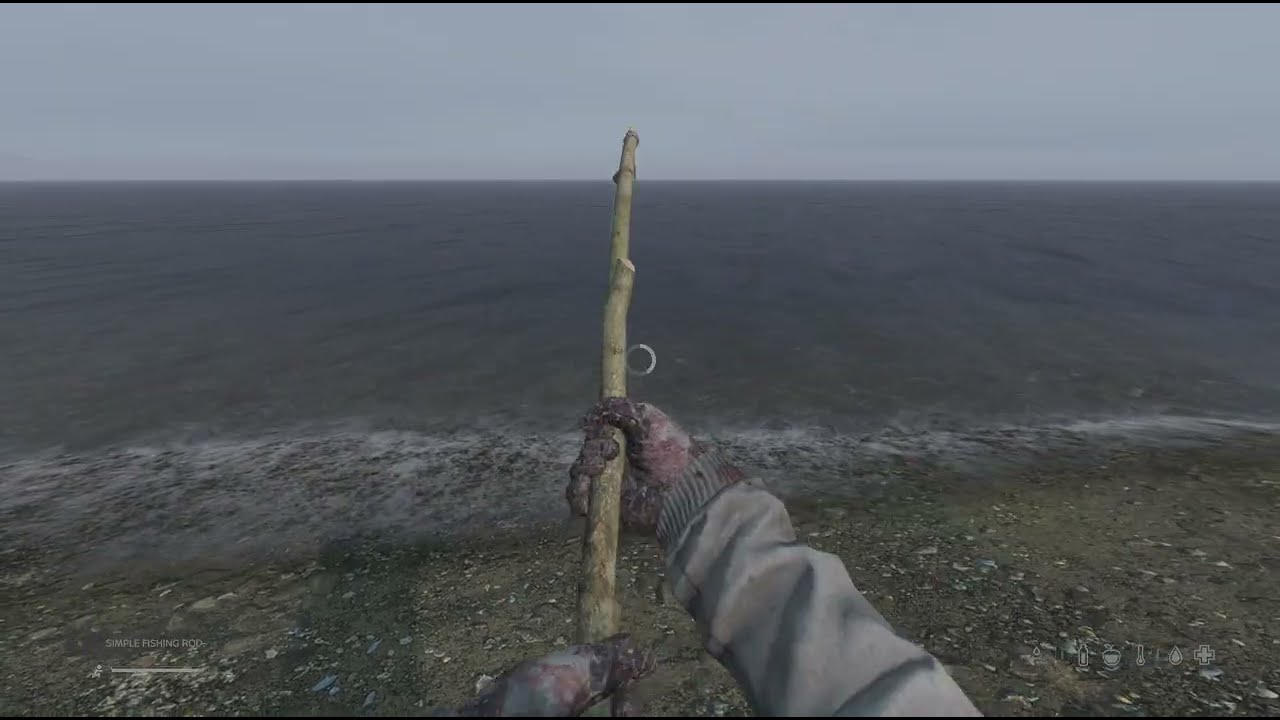 How to fish in DayZ  #dayz #ps5 #console 