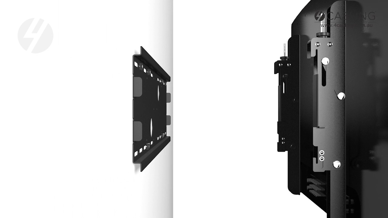 4Cabling - Wall Mount Tiltable TV Bracket 37" to 70": 012 001 0027