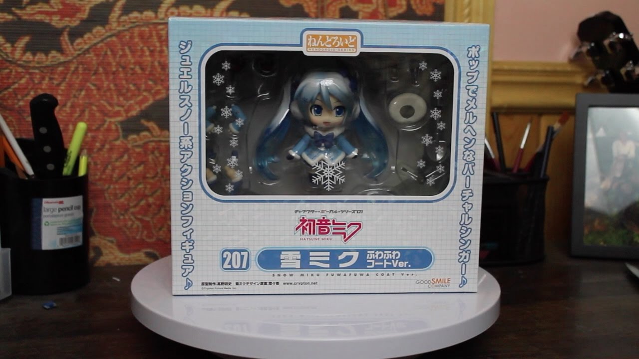 Nendoriod Snow Miku 2012 Unboxing/Review