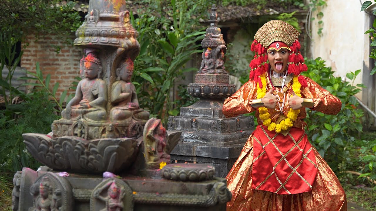 Kumari Charya Dance - Performed By KRITIKA SHRESTHA - Nepali Traditional Cultural Dance