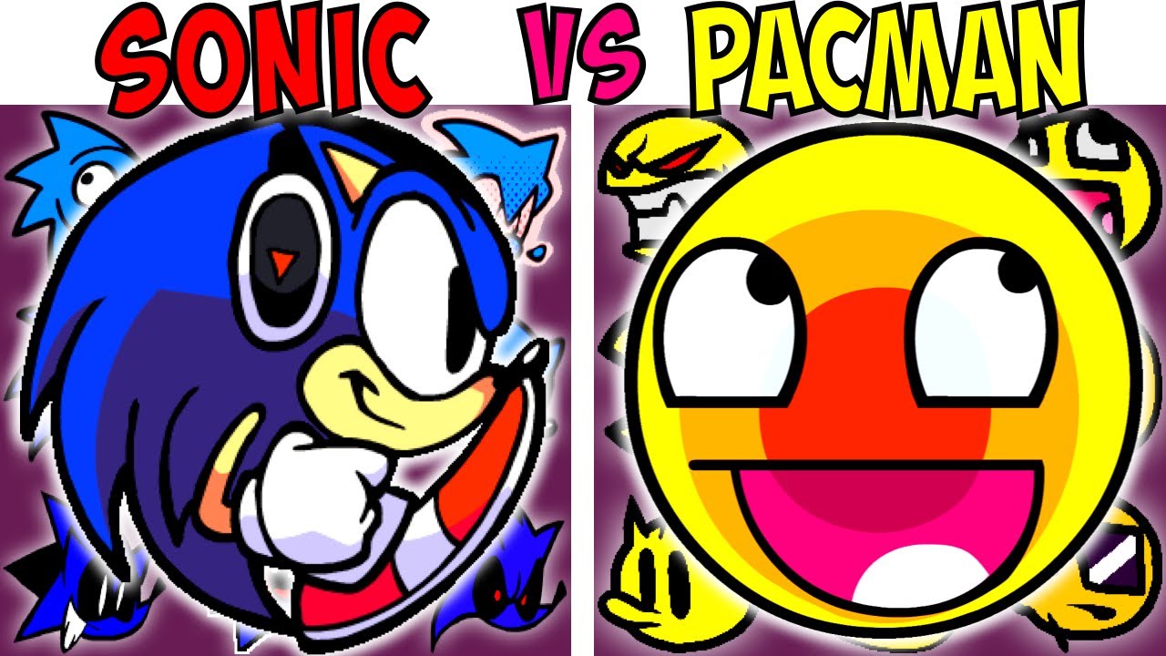 ALL SONIC VS PAC-MAN TEST | FNF Character Test | Gameplay VS Playground