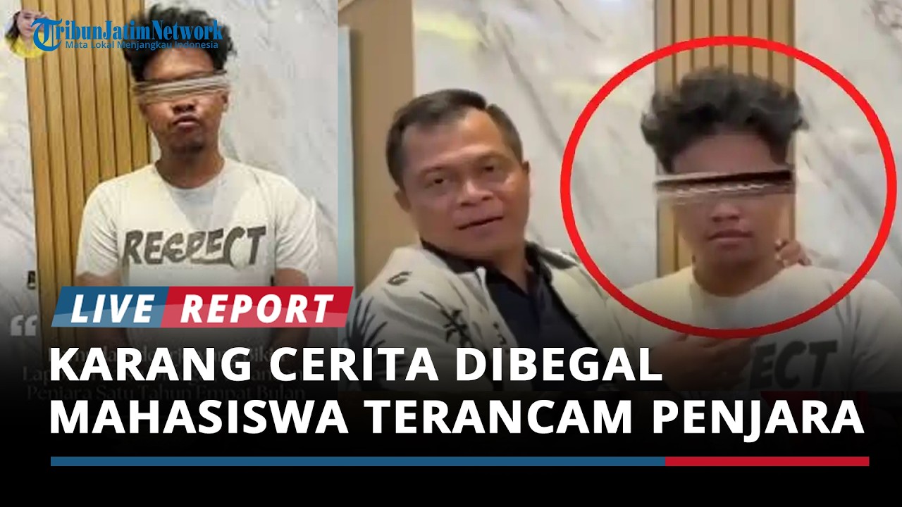 Karang Cerita Motor Hilang Dibegal Demi Foya-foya,Mahasiswa di Surabaya Terancam Penjara