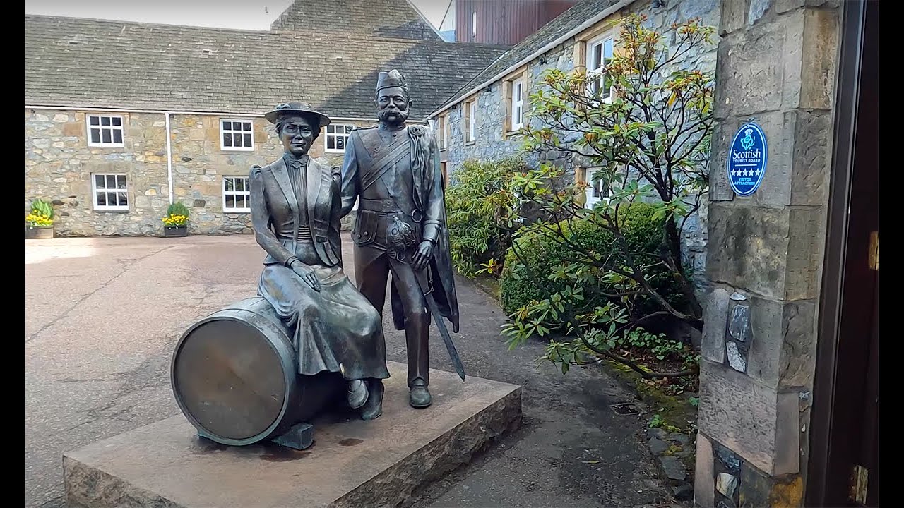 Dufftown - Scottish capital of whisky and Balvenie castle