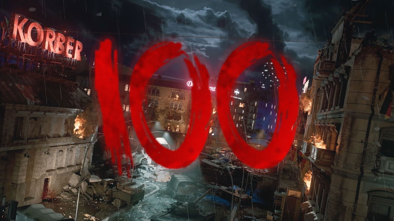 Round 100 On Mauer Der Toten In 2023! Cold War Zombies