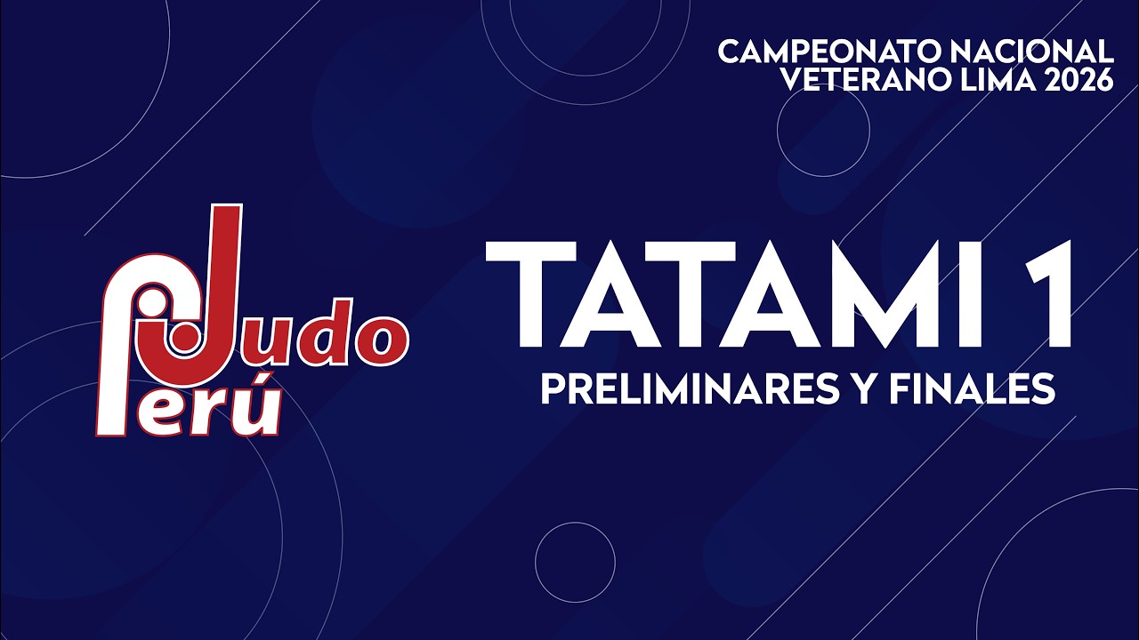 Campeonato Nacional Veterano Lima 2026 | Tatami 1