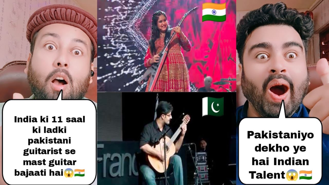 India 11 Year Old Guitarist Vs Pakistan Best Guitarist | Pakistani Reaction