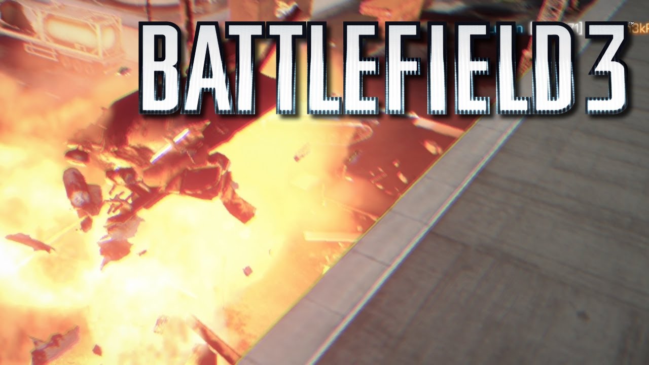 Battlefield 3 - Rock & Rojo - Don't worry, be happy - explosion!