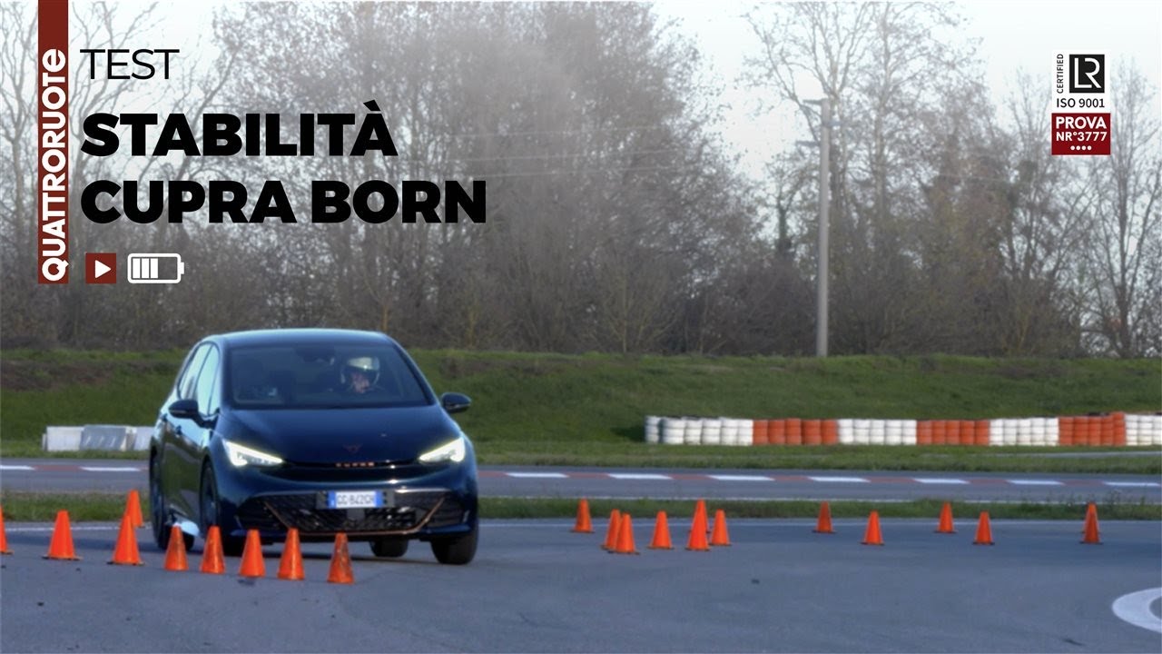 Cupra Born: la prova di stabilità