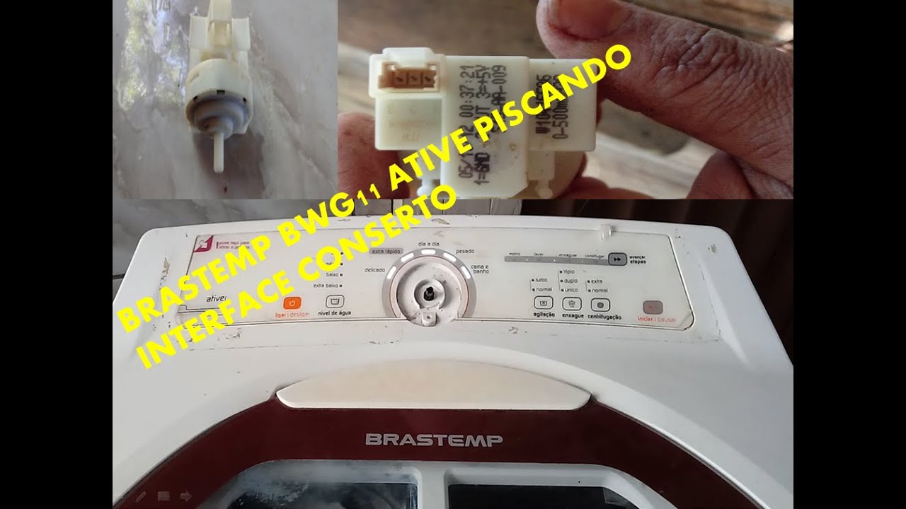 Brastemp ative 11kg BWG11  Com Painel Piscando
