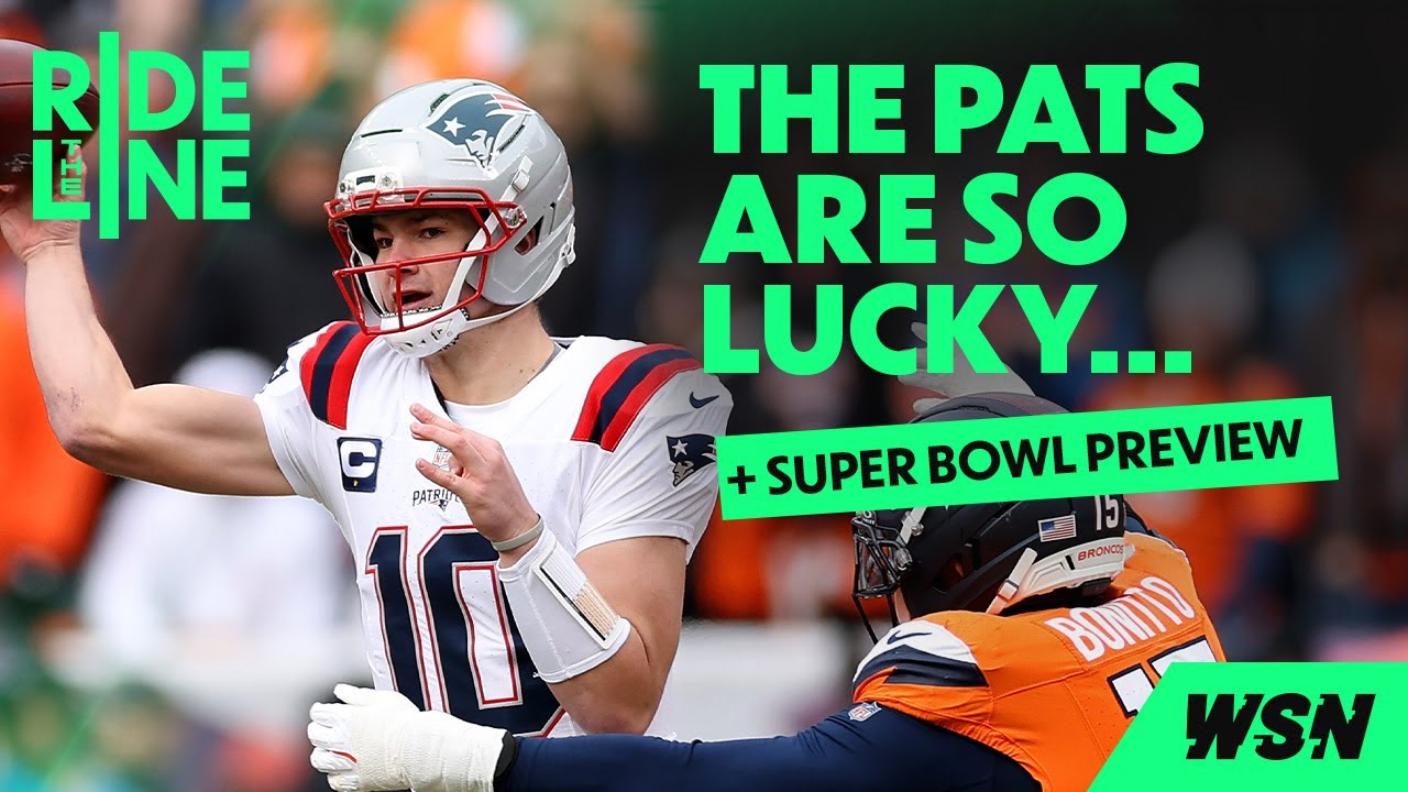 Drake Maye and the Patriots LUCKIEST SUPER BOWL RUN EVER! Do They Have a Shot Against the Seahawks?