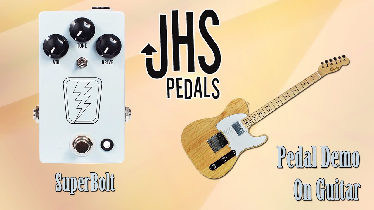 JHS SuperBolt Pedal Demo for Guitar - Want 2 Check