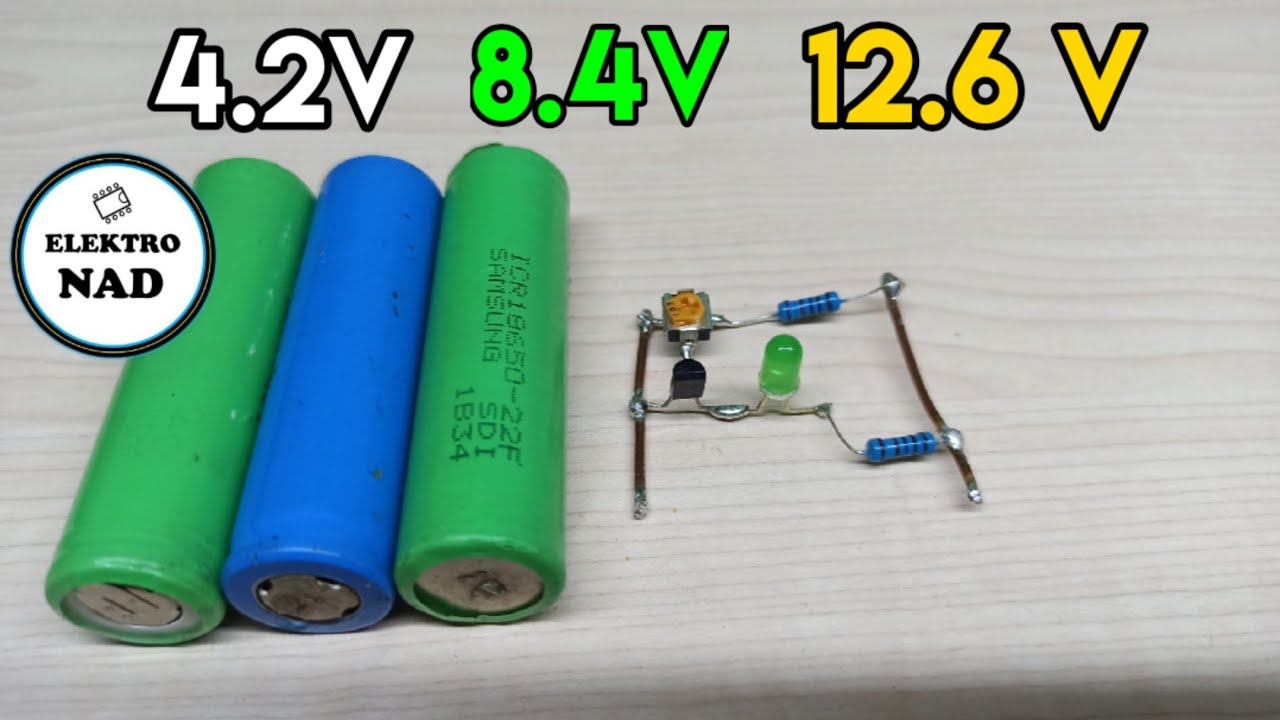 Battery indicator Low Full 1s, 2s, 3s