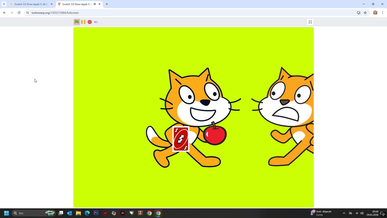 Scratch 3.0 Show Apple 1.6 All Endings