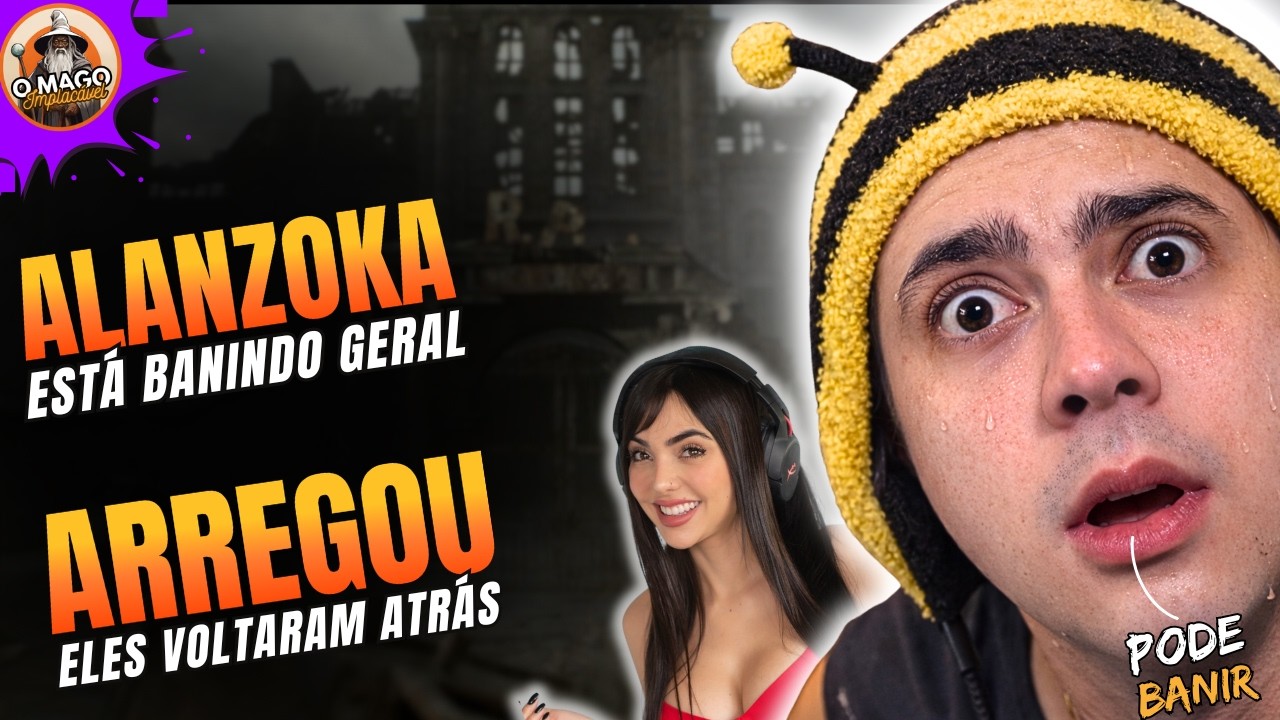 ALANZOKA, CELLBIT, CARECA DO ADRENALINE e outros INFLUENCERS são detonados após o silêncio