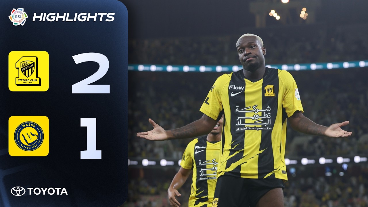 Ilenikhena BRACE gets Al Ittihad the win and ENDS Al Nassr's perfect start 🇳🇬 🔥 | Powered by Toyota
