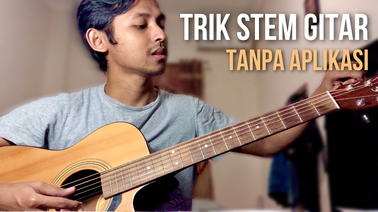 Cara Mudah Stem Gitar TANPA APLIKASI | Stem Gitar Manual ‼️