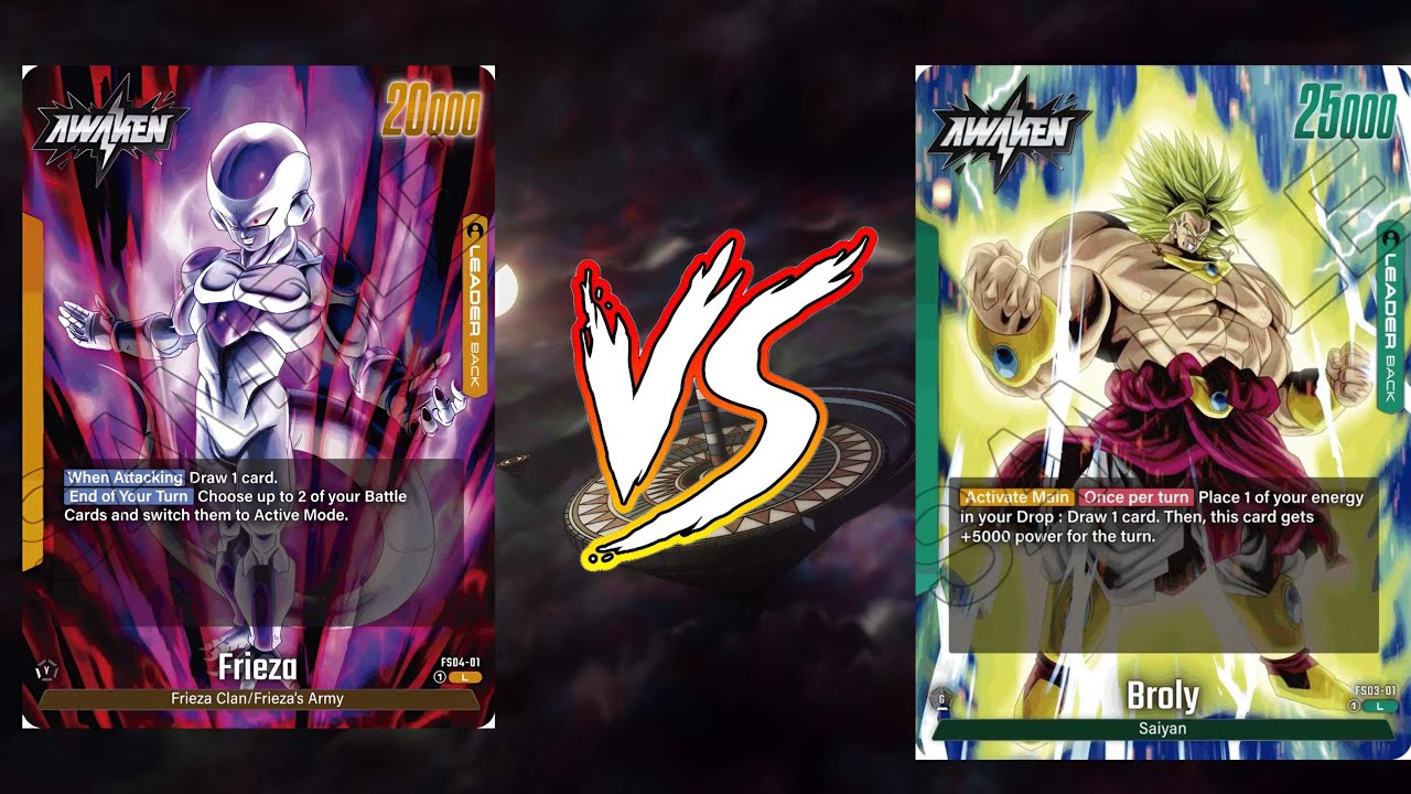 DBS Fusion World | Broly vs Frieza Gameplay : Game 2