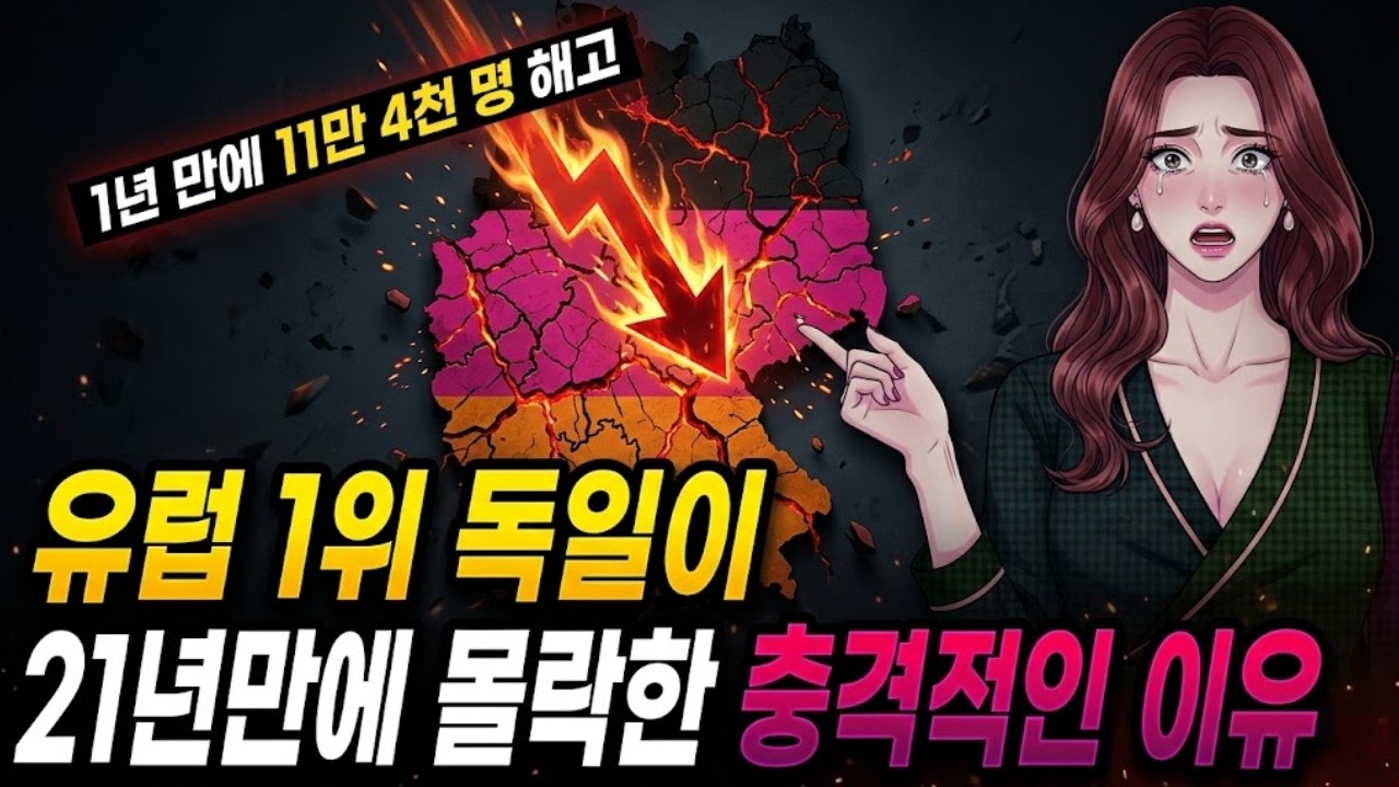 독일 11만 명 해고 사태, 제조 강국 독일 경제에 무슨 일이 벌어졌나?