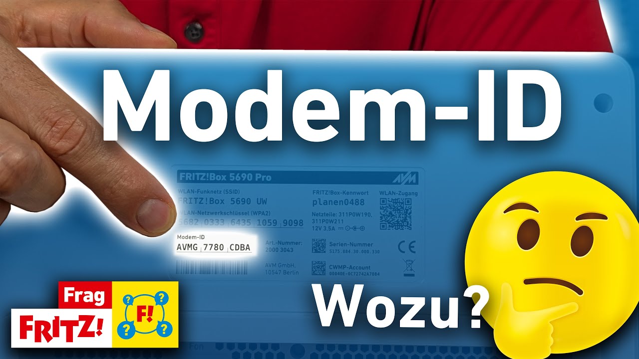 Wof&uuml;r ist die Modem-ID da? | Frag FRITZ!
