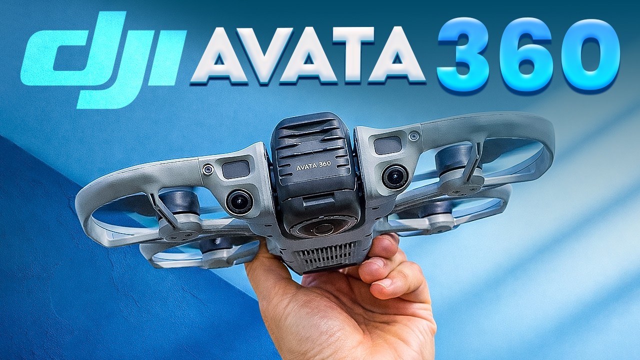 Анонсирован дрон DJI Avata 360 – запуск 8K 360-градусного дрона состоится 26 марта!