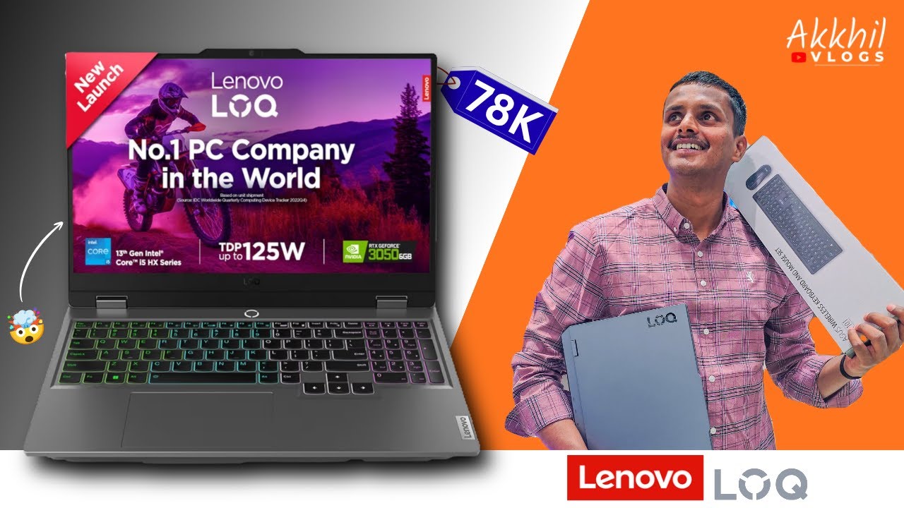 Lenovo LOQ | 2024 13Th Gen Intel Core 15-13450HX | NVIDIA RTX 3050 6GB Full Review | Game Play.