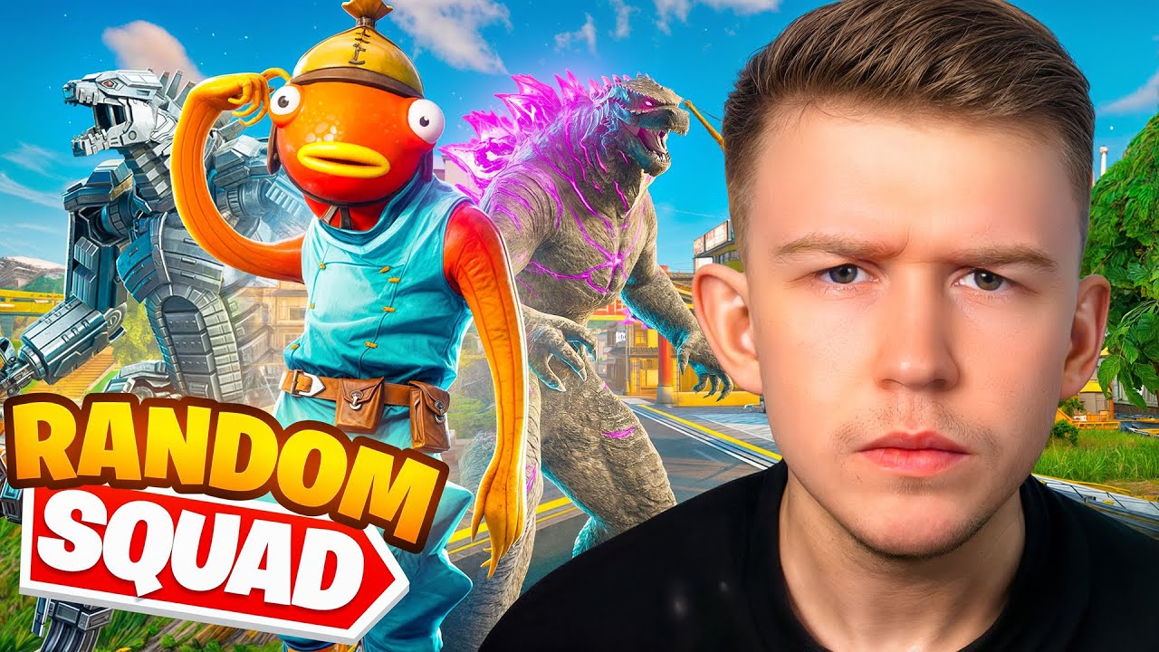 VERRÜCKTES SQUAD GETROFFEN! 🤣 | Fortnite Random Squads