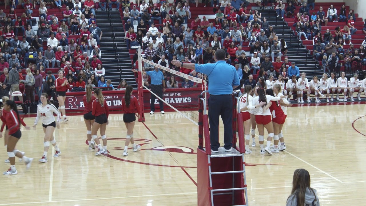 CA State Girls Volleyball Playoffs - Redondo Union v. Mater Dei