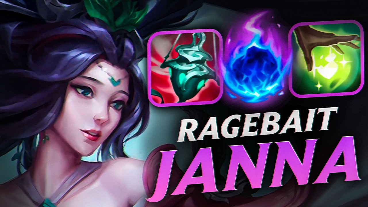 JANNA SUPPORT, но я собираю ей обычные предметы