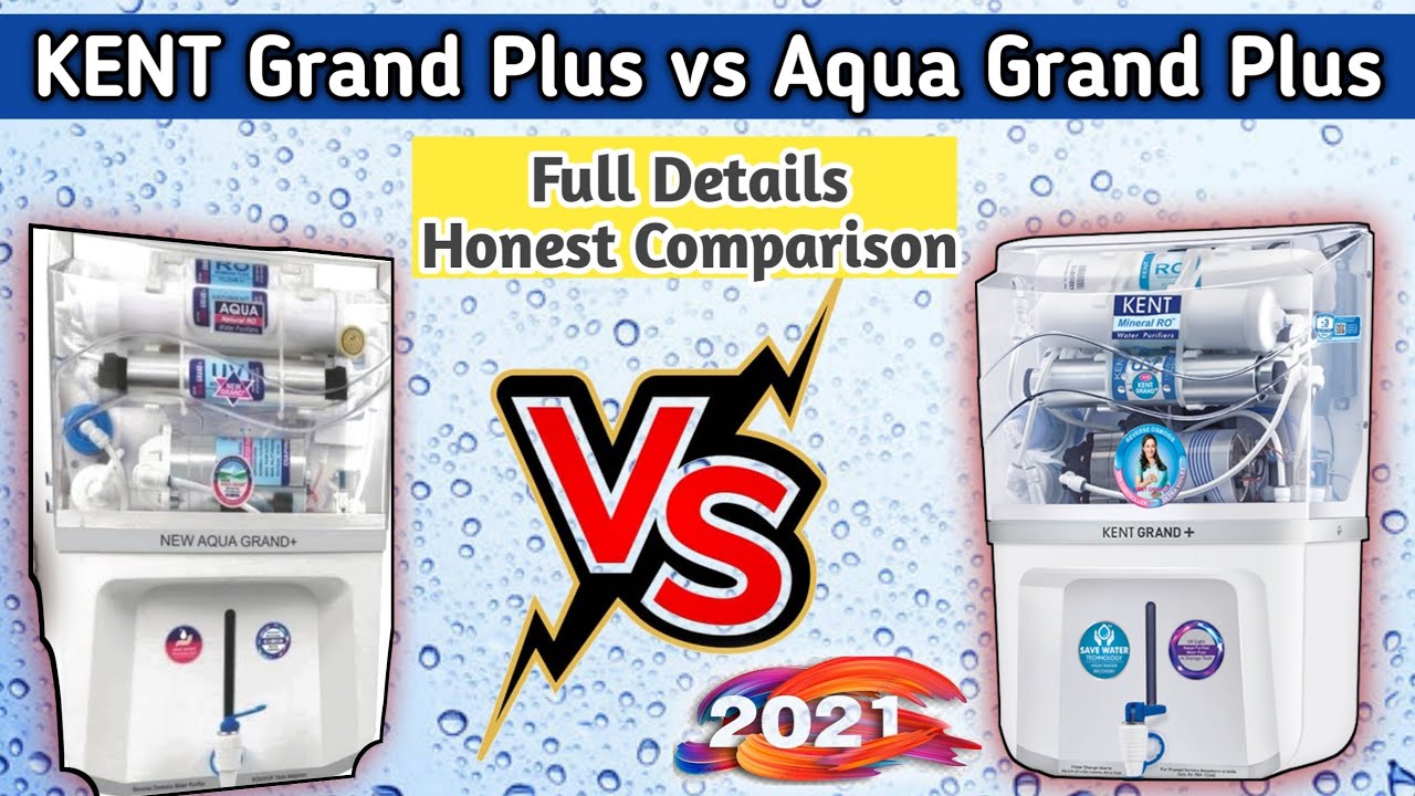 Kent Grand Plus vs Aqua Grand Plus Ro Water Purifier | Difference Between Branded vs Non Branded RO