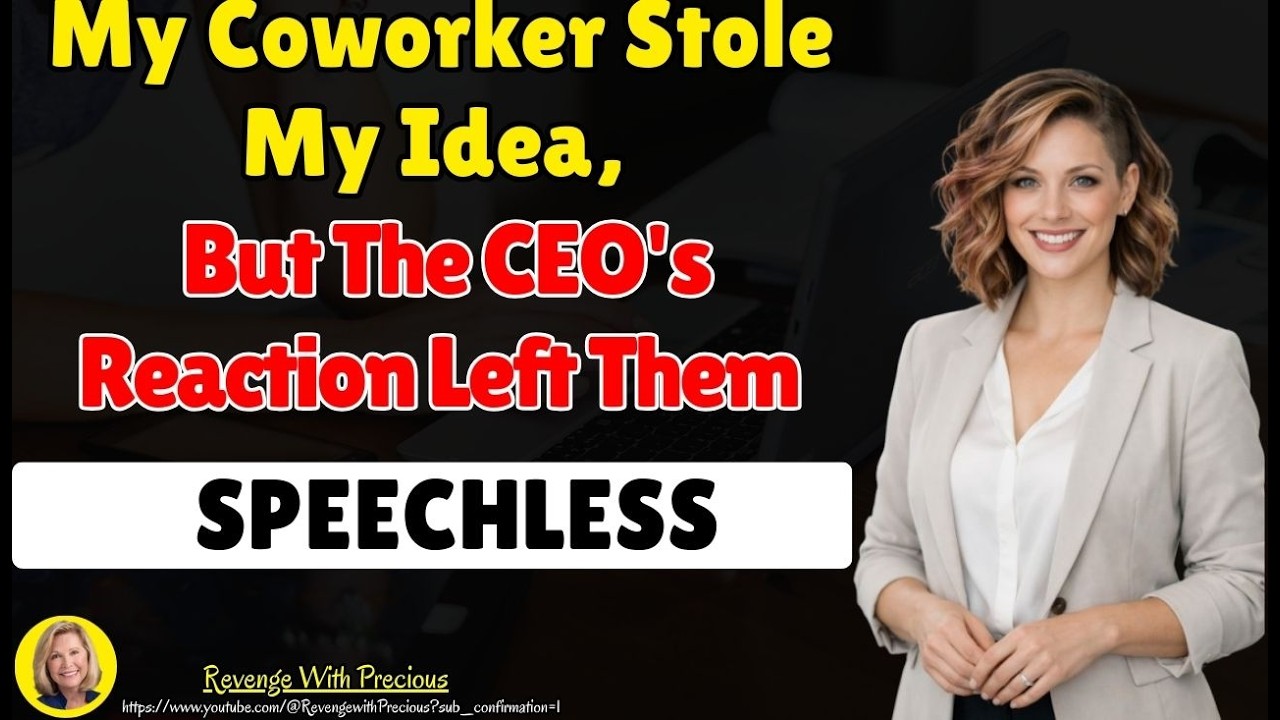 My Coworker Stole My Idea, But The CEO's Reaction Left Them Speechless || OFFICE REVENGE STORY