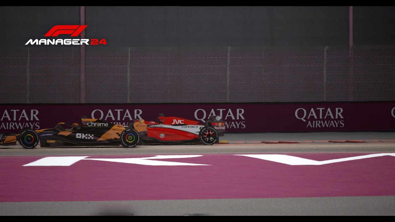 F1 Manager 2024 Midland F1 Racing (MF1 Racing) Episode 25 - Qatar Grand Prix Full Weekend