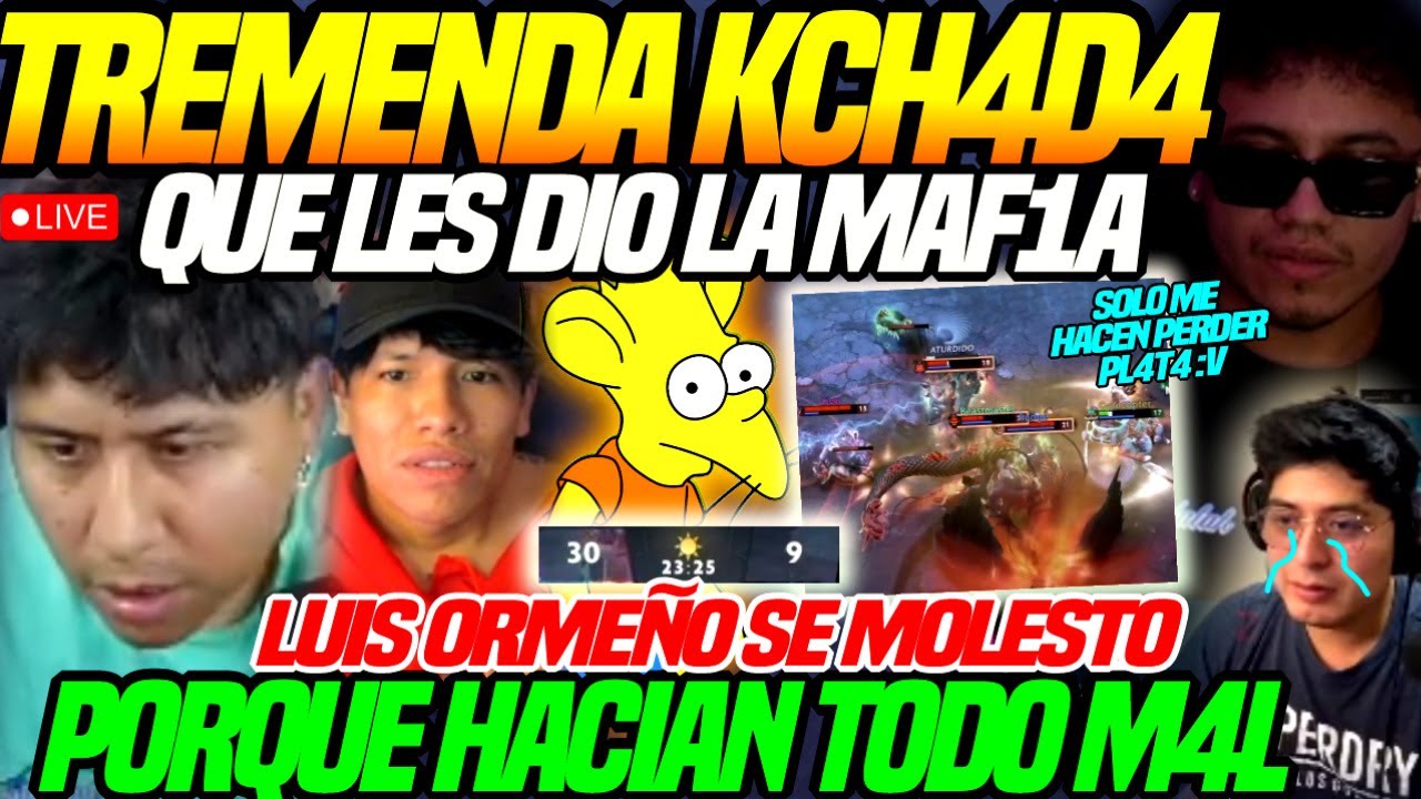 😲LUIS ORMEÑO les quería MANDAR a la MRD a MACARIUS, BUTI y CHIKEN x HACER TODO M4L😲LA MAF1A los ABVS