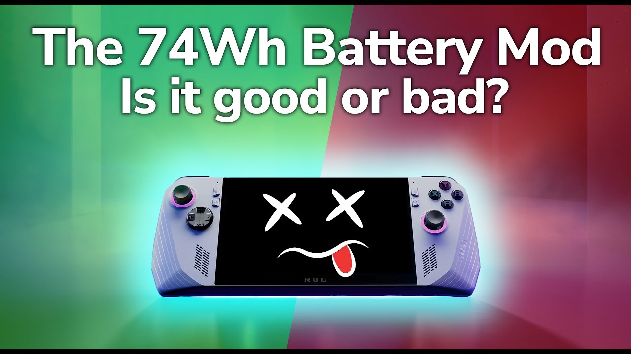 ROG Ally Battery Mod &mdash; стоит ли он таких хлопот?