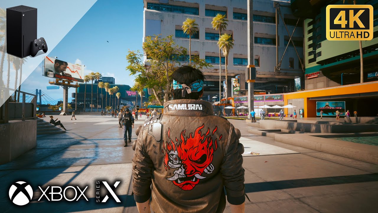 Cyberpunk 2077 - Xbox Series X Gameplay 4K