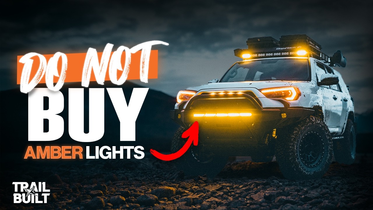 Do NOT Buy Amber Lights Until You Watch This!