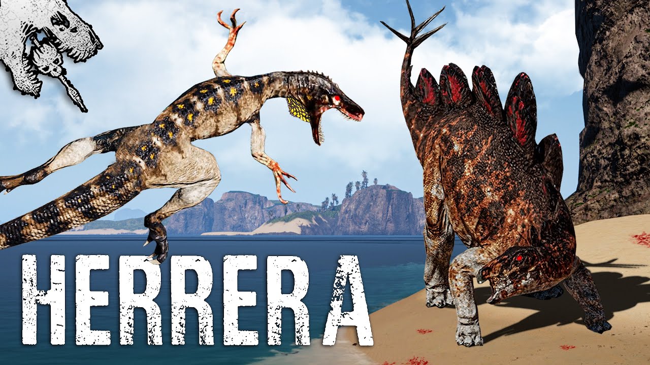 ANGRIFF auf RIESIGE BEUTE 🦎🩸 Überleben als HERRERASAURUS 🦖 - The Isle