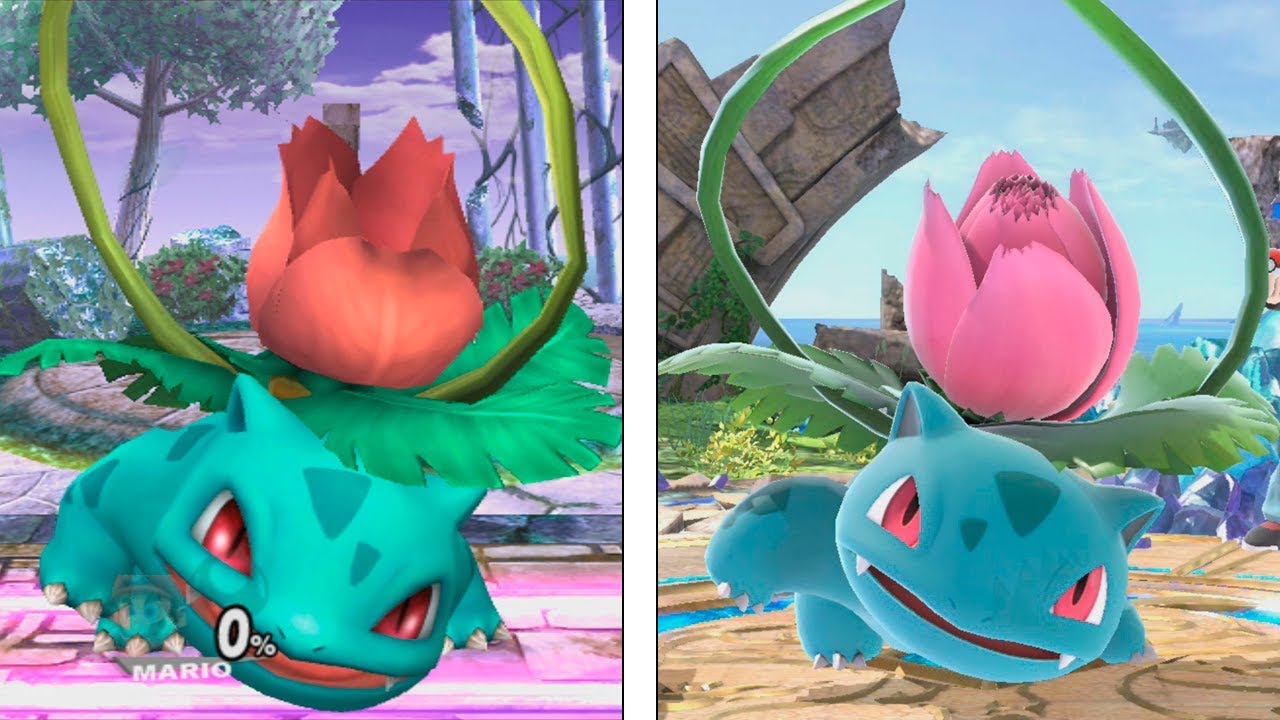 Super Smash Bros Ultimate | Ivysaur Evolution | 2008-2018