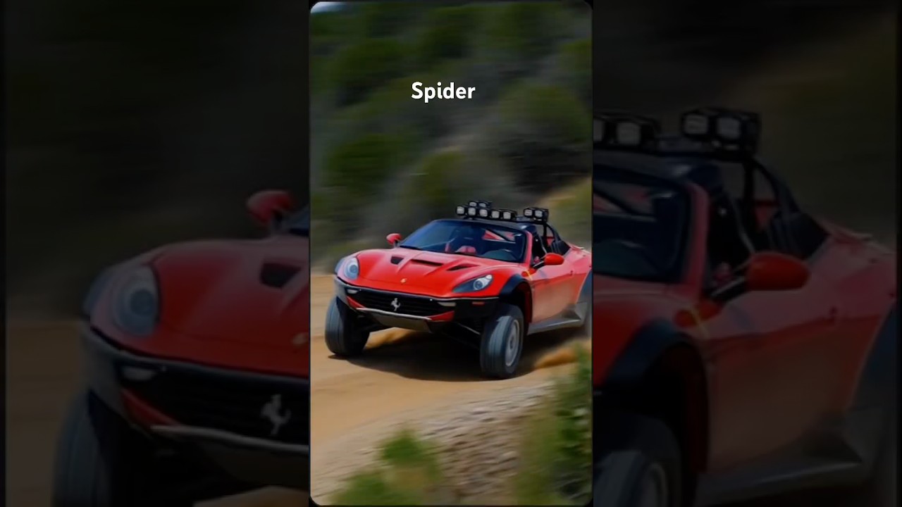 Ferrari Spider offroad Edition 