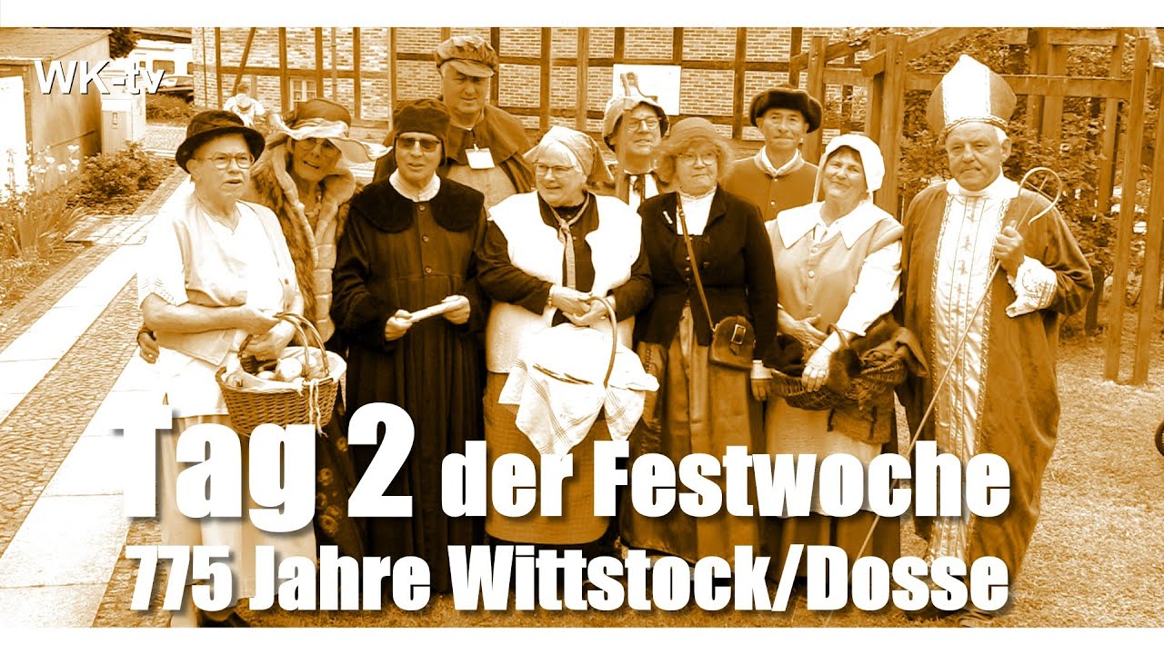 Tag: 2 Festwoche 775 Jahre Wittstock/Dosse - Stadtrundgang mit Wittstocker Originalen
