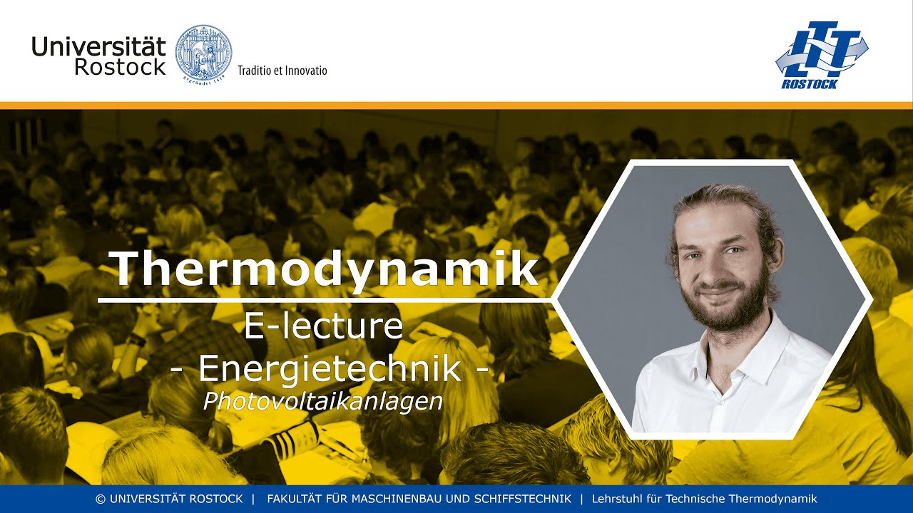 Energietechnik - Photovoltaikanlagen