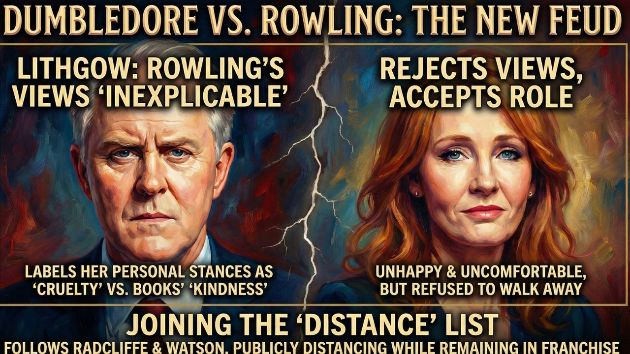 John Lithgow vs. J.K. Rowling: The New Dumbledore Joins the War