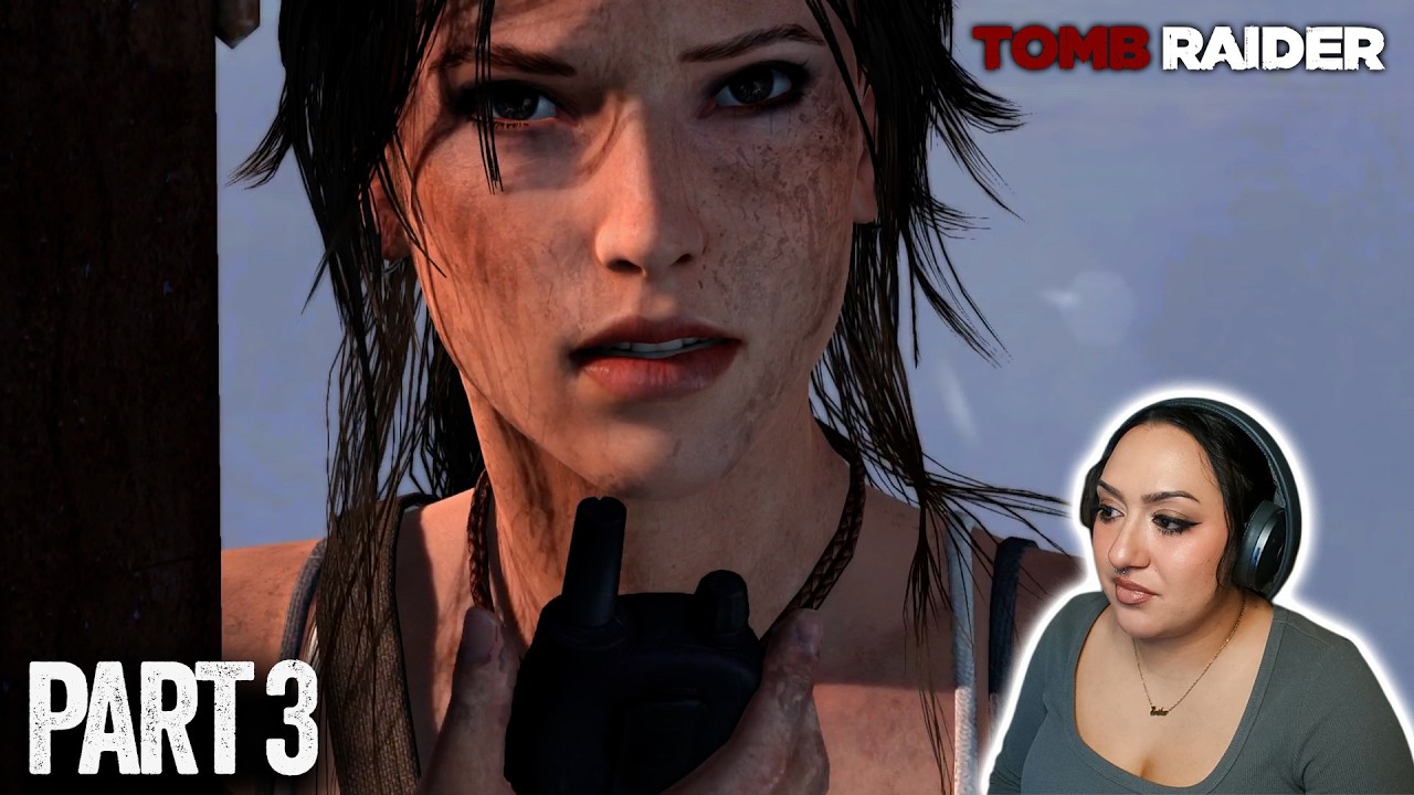 FIRST TIME PLAYING TOMB RAIDER - PART 3 - CRY FOR HELP