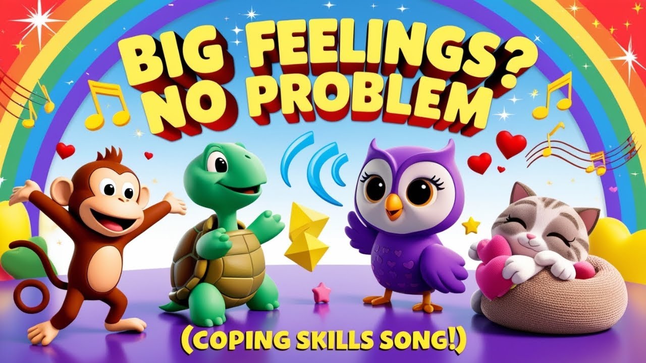 Coping Skills Just Got FUN! 🎉 This Kids Song Will Change How They Handle Big Feelings! | SEL Songs