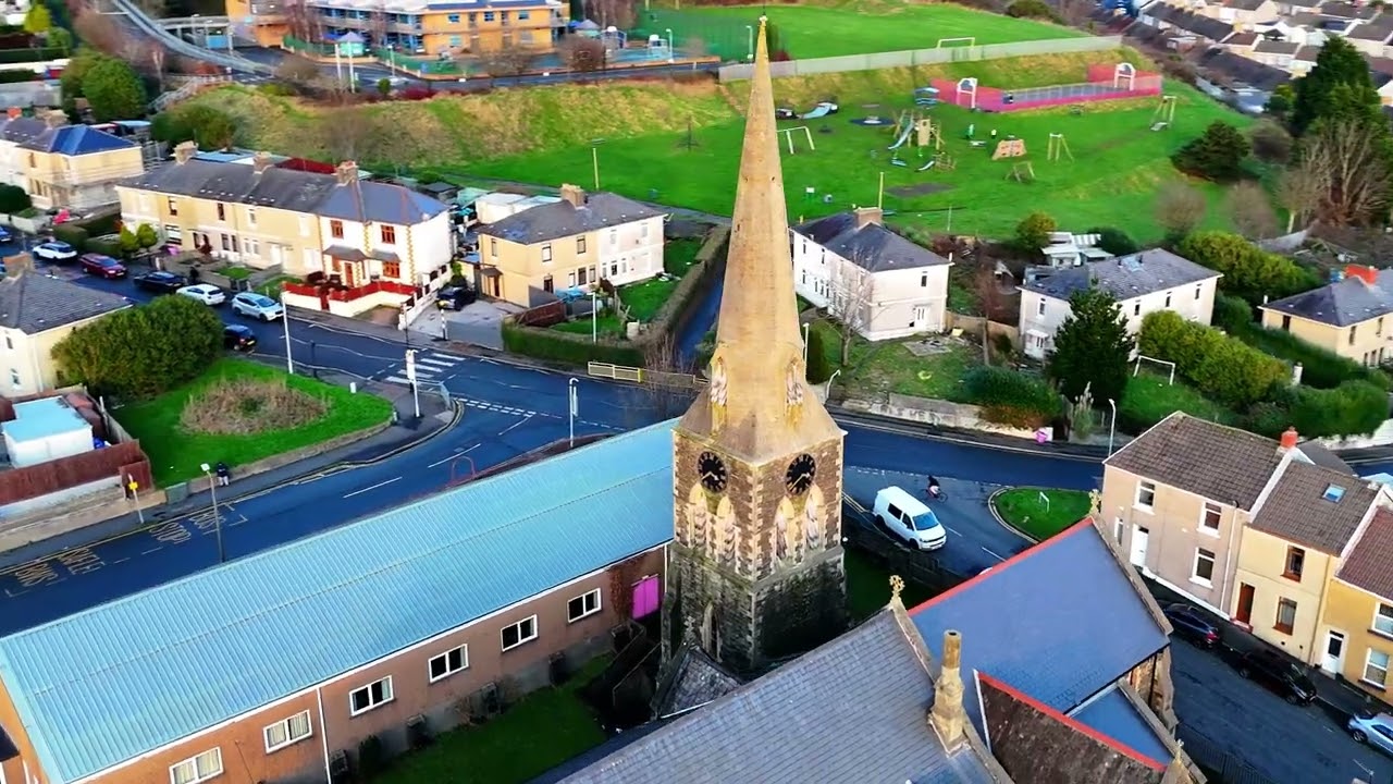 Stunning Aerial Views of St Thomas, Swansea – 4K Drone Footage | Filmed by Stephen Betts-LIBERTYJACK