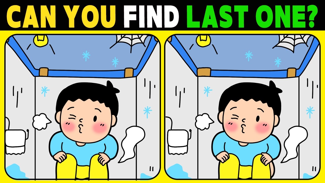 【Spot the difference】Are you a genius? Only 1% can solve this!【 Find the difference 】 No.1279