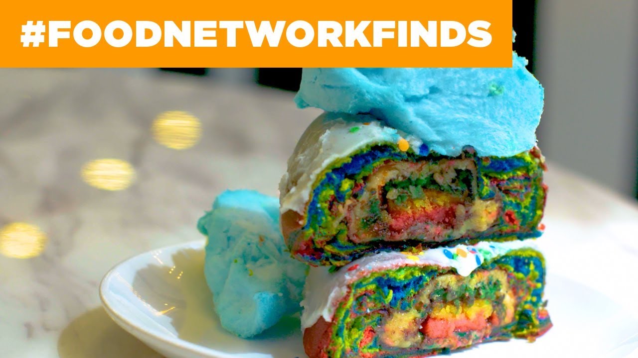 Rainbow Doughnuts at Sugar Factory | The Best Restaurants in America | Food Network