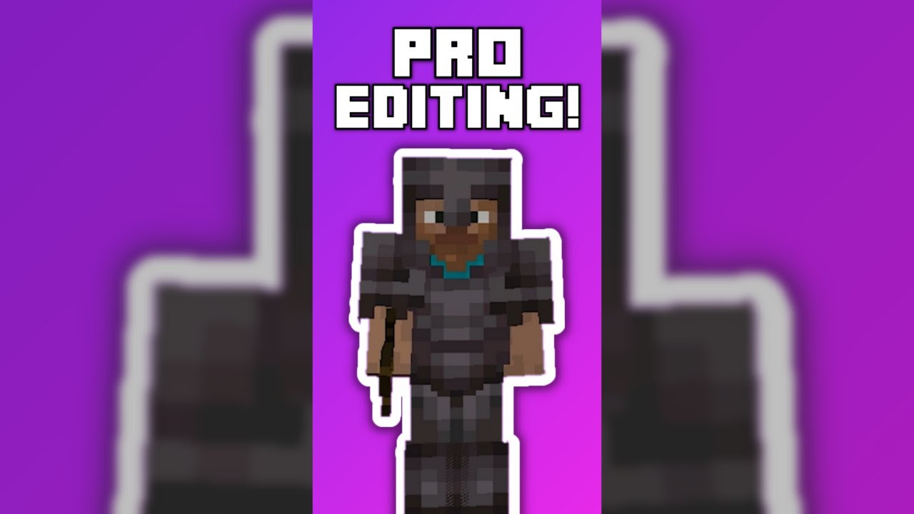 Edit Minecraft Videos Like A PRO! #shorts