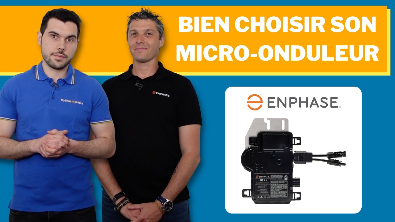 Comment bien choisir son MICRO-ONDULEUR - MyShop Solaire #solaire #autoconsommation #enphase